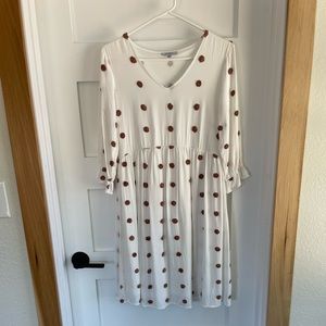 Summery polka dot dress